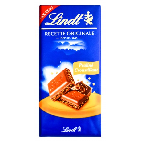 LINDT LAIT PRALINÉ CROU