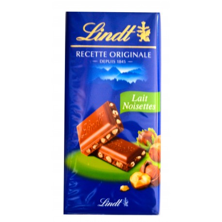 LINDT RECETTE ORIGINALE LAIT