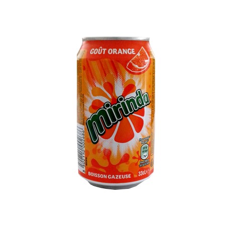 MIRINDA ORANGE BOITE 33CL