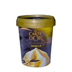 CARTE D'OR  VANILLA CUP 6