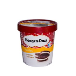 HAAGEN  POT D.COOKIE CREAM